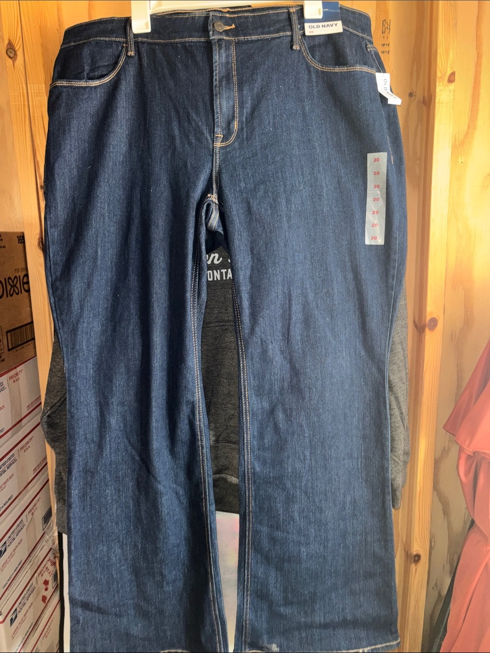 Old Navy Women’s Dark Blue Flare Jeans